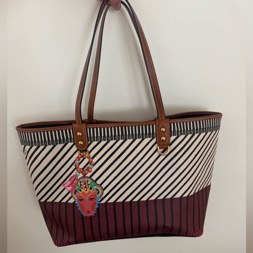 Etro Leather Tote Bag